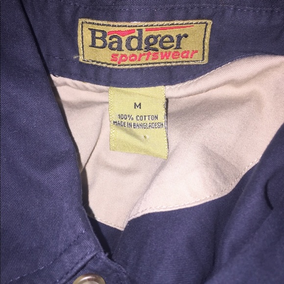 MEN penn state navy button down shirt medium m - Picture 4 of 4